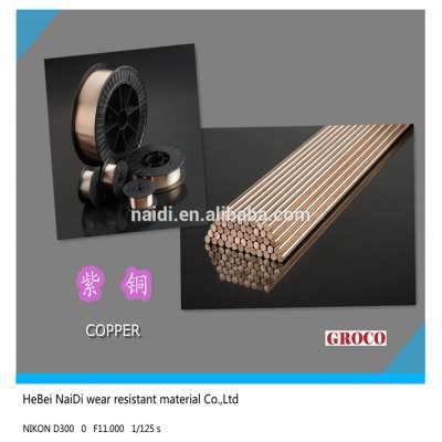 Copper / Copper Alloy Material copper welding wire ercu CuSn1 Cu1898 TIG/mig welding wire 1.2mm