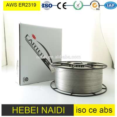 high quality D355/15-20KG AWS A5.10 er2319 Mig/tig aluminium and aluminum alloy welding wire rod 0.8mm 1.2mm 3.2mm